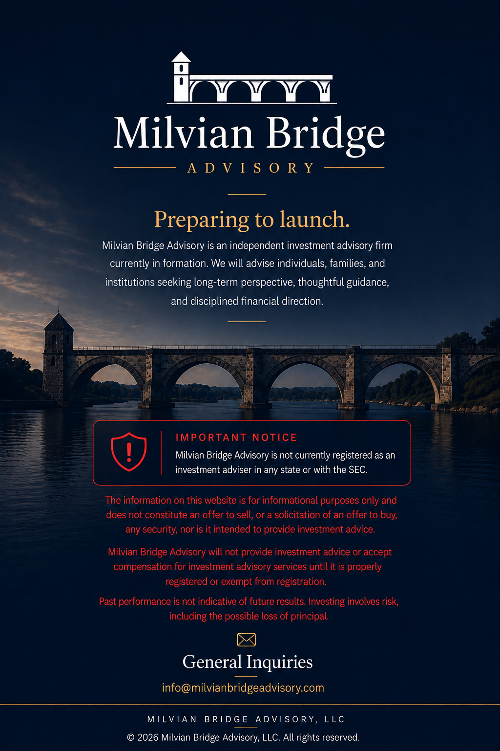 Milvian Bridge Advisory
